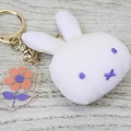 Japan Miffy Mascot Keychain - Miffy : Elegant Flower - 3