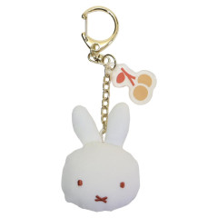 Japan Miffy Mascot Keychain - Miffy : Elegant Flower Cherry