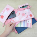 Japan Miffy Flat Pouch Set - Miffy : Tulip Pink - 3