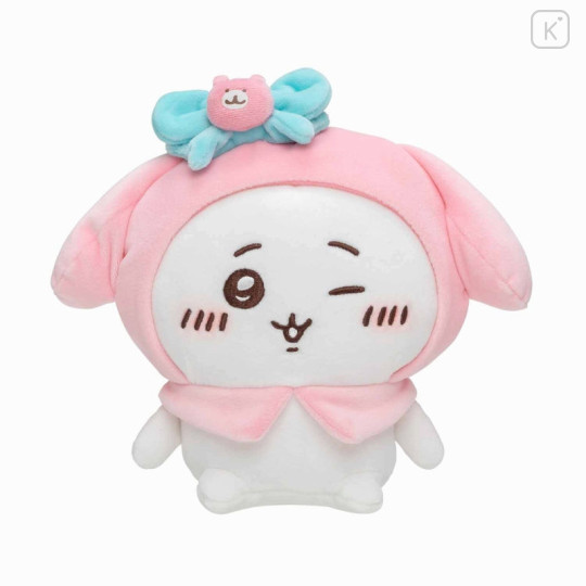 Japan Chiikawa × Sanrio Plush Toy - Chiikawa & My Melody - 1