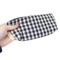 Japan Peanuts Slim Pen Pouch Pencil Case - Snoopy & Woodstock : Black Plaid Balloon - 2