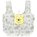 Japan Disney Eco Shopping Bag With Pouch - Pooh : Plush Helper Bag - 1