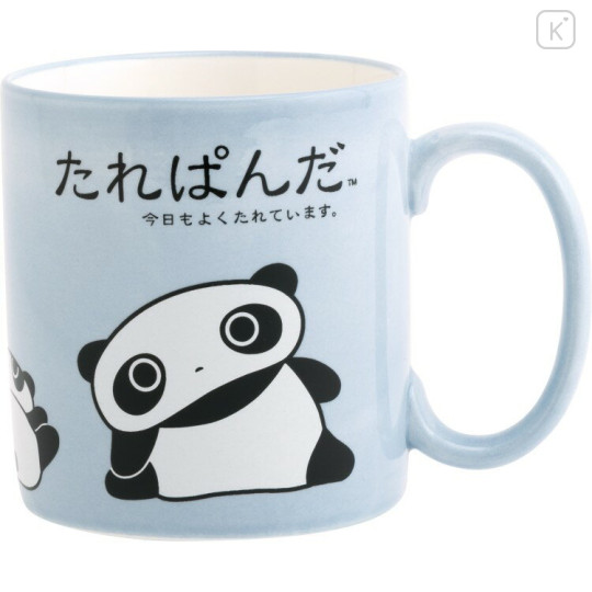Japan San-X Ceramic Mug - Tarepanda : Light Blue - 1