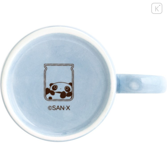 Japan San-X Ceramic Mug - Tarepanda : Light Blue - 3