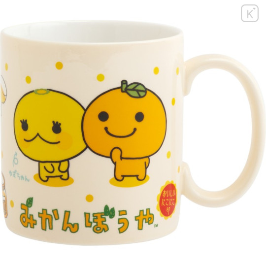 Japan San-X Ceramic Mug - Mikan Bouya - 1