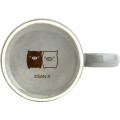 Japan San-X Ceramic Mug - Monochrome Boo : Grey - 3