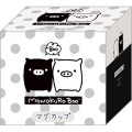 Japan San-X Ceramic Mug - Monochrome Boo : Grey - 5