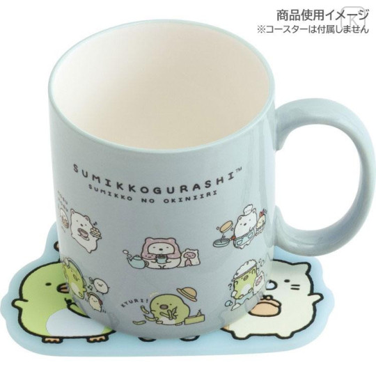 Japan San-X Ceramic Mug - Sumikko Gurashi : Sumikko's Favorite Light Blue - 4