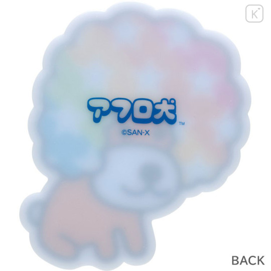 Japan San-X Die-Cut Coaster - Afro Ken : Sitting - 3