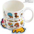 Japan San-X Die-Cut Coaster - Afro Ken : Sitting - 4