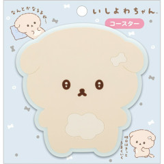 Japan San-X Die-Cut Coaster - Ishiyowa-chan : Standing