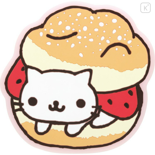 Japan San-X Die-Cut Coaster - Nyan Nyan Nyanko : Puff - 2
