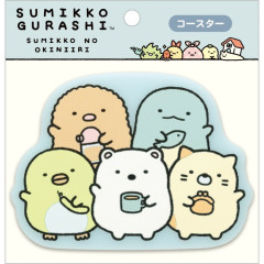 Japan San-X Die-Cut Coaster - Sumikko Gurashi : Sumikko's Favorite