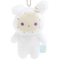 Japan San-X Hanging Plush - Sentimental Circus Shappo : Warm Foamy Soap Night Bubble White - 2