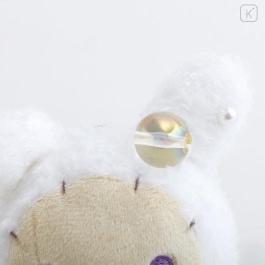 Japan San-X Hanging Plush - Sentimental Circus Shappo : Warm Foamy Soap Night Bubble White - 4