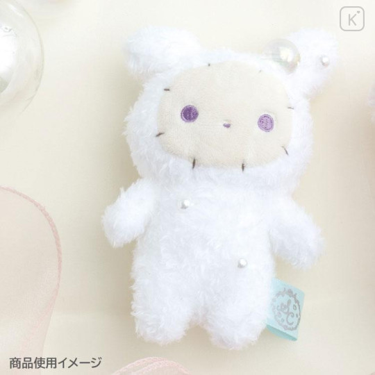 Japan San-X Hanging Plush - Sentimental Circus Shappo : Warm Foamy Soap Night Bubble White - 5