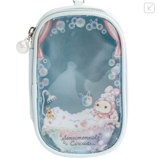 Japan San-X Clear Window Pouch - Sentimental Circus Shappo : Warm Foamy Soap Night - 2