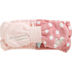 Japan San-X Spa Headband with Ribbon - Sentimental Circus Shappo : Warm Foamy Soap Night Pink