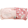 Japan San-X Spa Headband with Ribbon - Sentimental Circus Shappo : Warm Foamy Soap Night Pink - 1