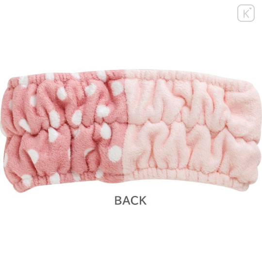 Japan San-X Spa Headband with Ribbon - Sentimental Circus Shappo : Warm Foamy Soap Night Pink - 2