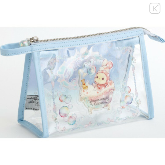 Japan San-X Clear Pouch - Sentimental Circus : Warm Foamy Soap Night - 3