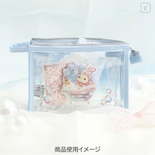 Japan San-X Clear Pouch - Sentimental Circus : Warm Foamy Soap Night - 6