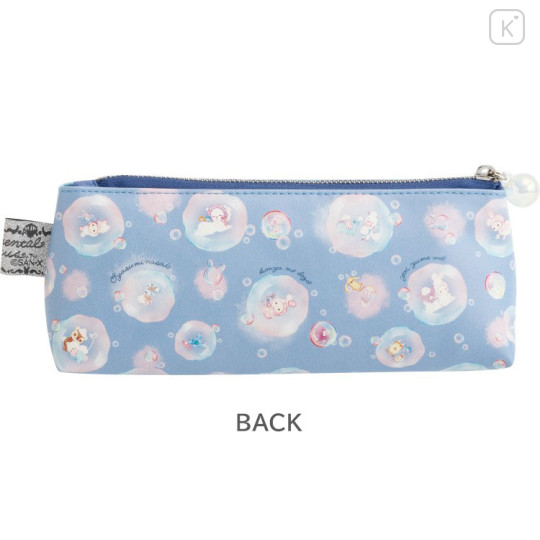 Japan San-X Pen Pouch - Sentimental Circus : Warm Foamy Soap Night Light Blue - 2