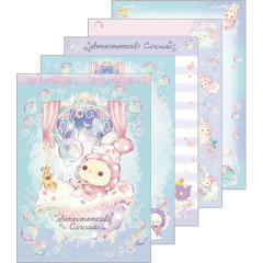 Japan San-X A6 Notepad - Sentimental Circus : Warm Foamy Soap Night Blue