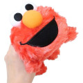 Japan Sesame Street Fluffy Plush Pen Case - Elmo Laying Down - 4