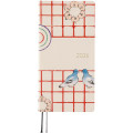 Japan Hobonichi Techo Weeks Hardcover Horizontal Japanese - Unsodo Bijutsukai Blue Pigeons / 2026 Apr / Mon Start - 1