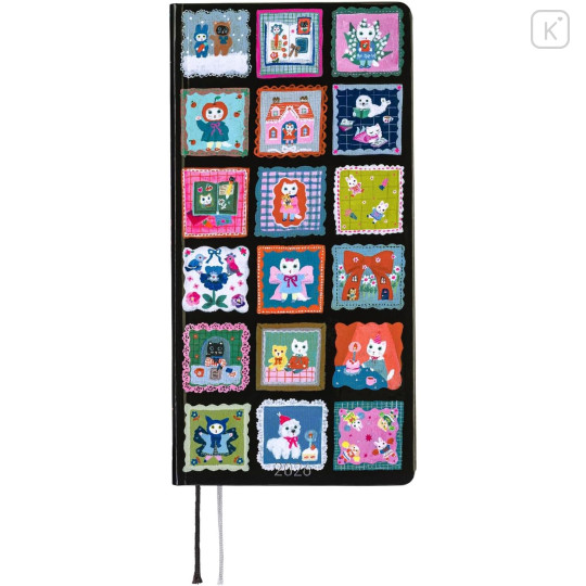 Japan Hobonichi Techo Weeks Hardcover Horizontal Japanese - Yumi Kitagishi White Cat's Daily Life / 2026 Apr / Mon Start - 1