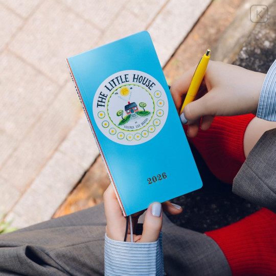 Japan Hobonichi Techo Weeks Hardcover Horizontal Japanese - Virginia Lee Burton The Little House / 2026 Apr / Mon Start - 2