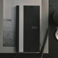 Japan Hobonichi Techo Weeks Softcover Horizontal Japanese - White Line Black / 2026 Apr / Mon Start - 2
