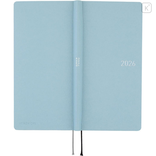 Japan Hobonichi Techo Weeks Hardcover Horizontal Japanese - Paper Series Sky / 2026 Apr / Mon Start - 3