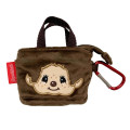 Japan Monchhichi Miniature Keychain Bag Charm - Smile Mini Tote Face - 1