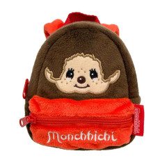 Japan Monchhichi Miniature Keychain Bag Charm - Smile Mini Backpack Face