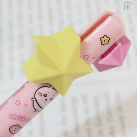 Japan Chiikawa Two Color Mimi Pen - Chiikawa : Star Pink - 2