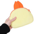 Japan San-X Plush Cosmetic Pouch - Sumikko Gurashi : Ebifurai no Shippo Fried Shrimp Tail Face - 2