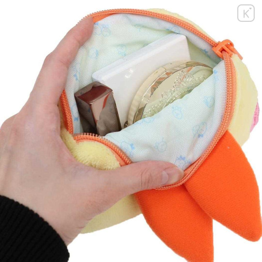 Japan San-X Plush Cosmetic Pouch - Sumikko Gurashi : Ebifurai no Shippo Fried Shrimp Tail Face - 3