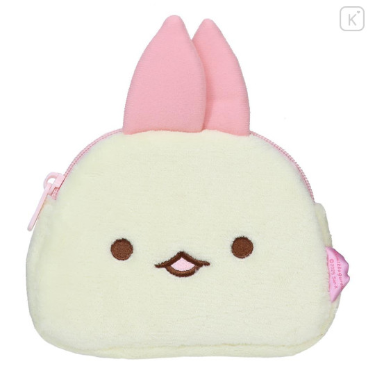 Japan San-X Plush Cosmetic Pouch - Sumikko Gurashi : Ebiten no Shippo Fried Shrimp Tail Face - 1