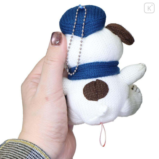 Japan Peanuts Mascot Holder - Olaf : Brother Knitted Scarf - 2