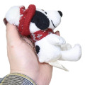 Japan Peanuts Mascot Holder - Snoopy : Knitted Scarf Cap - 2