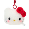 Japan Sanrio Original Plush Mascot Keychain - Hello Kitty : Matching Smiley Faces - 3