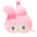 Japan Sanrio Original Plush Mascot Keychain - My Melody : Matching Smiley Faces - 3
