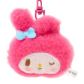 Japan Sanrio Original Plush Mascot Keychain - My Melody : Matching Smiley Faces - 4