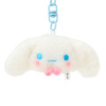 Japan Sanrio Original Plush Mascot Keychain - Cinnamoroll : Matching Smiley Faces - 3