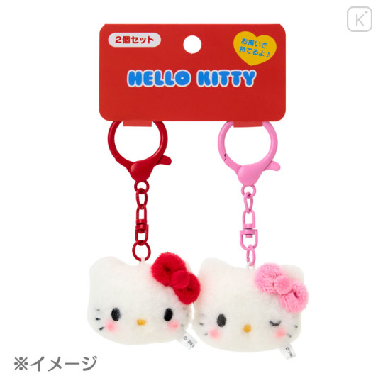 Japan Sanrio Original Plush Mascot Keychain - Pompompurin : Matching Smiley Faces - 2