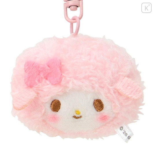 Japan Sanrio Original Plush Mascot Keychain - My Sweet Piano : Matching Smiley Faces - 4