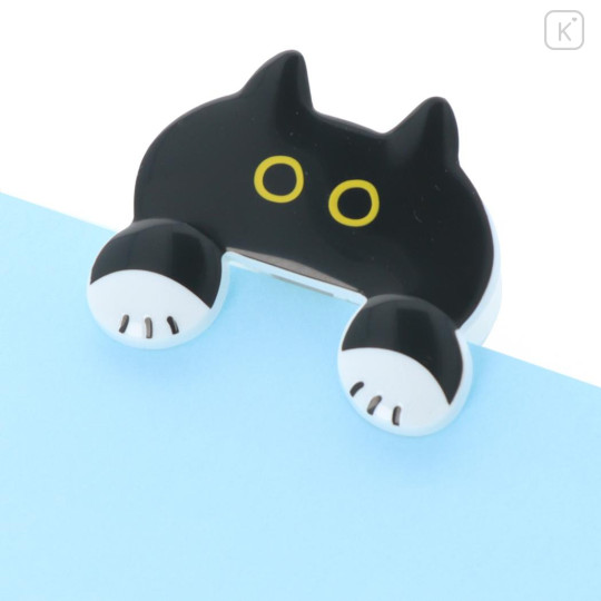 Japan Die-cut Clip - Jittome Cat Black - 3