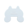 Japan Die-cut Clip - Jittome Cat White - 2